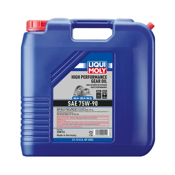 Liqui Moly High Performance Gear Oil (GL4+) SAE 75W-90