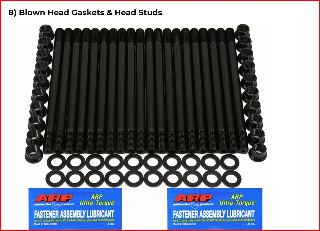 3. Blown head gaskets — and the fix that lasts